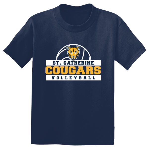 St Catherine’s CYO Volleyball Youth Navy PosiCharge Competitor Tee Thumbnail