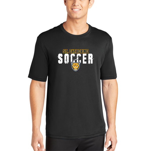 St Catherine’s CYO Soccer Black PosiCharge Competitor Tee Thumbnail