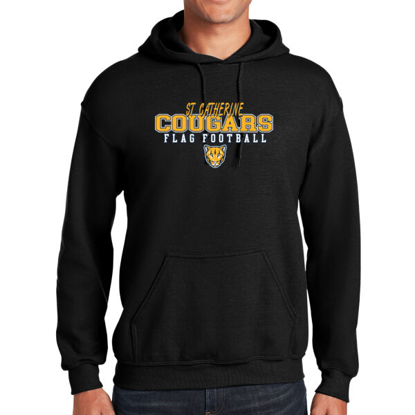 St Catherine’s CYO Flag Football Heavy Blend Hooded Sweatshirt Thumbnail