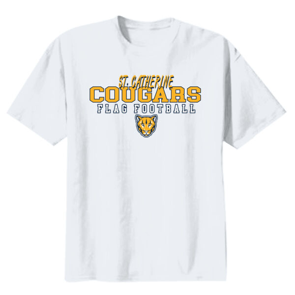St Catherine’s CYO Flag Football Youth Heavy Cotton 100% Cotton T Shirt Thumbnail