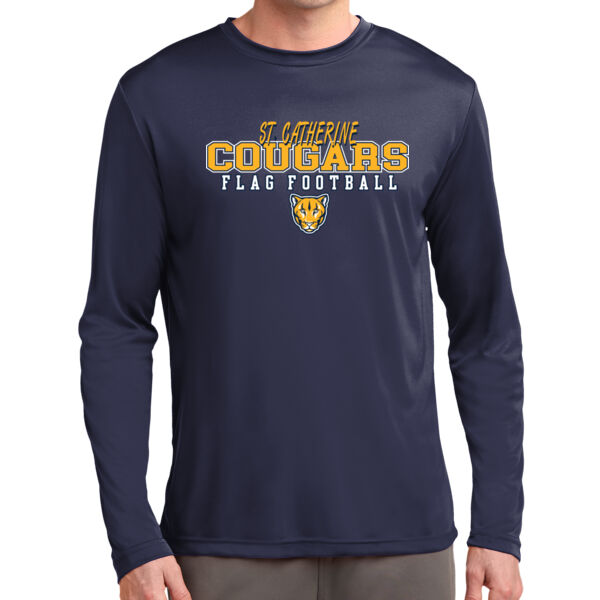 St Catherine’s CYO Flag Football Long Sleeve PosiCharge Competitor Tee Thumbnail