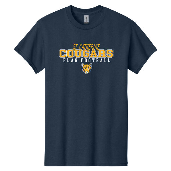 St Catherine’s CYO Flag Football Heavy Cotton 100% Cotton T Shirt Thumbnail