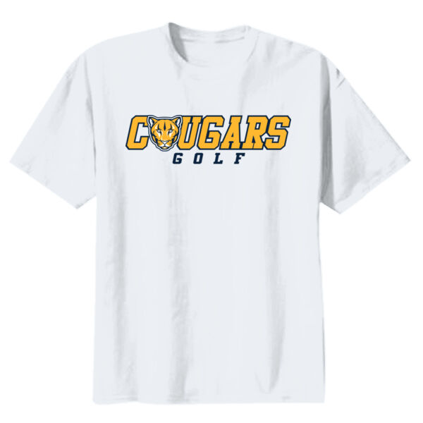 St. Catherine Golf Youth White Heavy Cotton 100% Cotton T Shirt Thumbnail