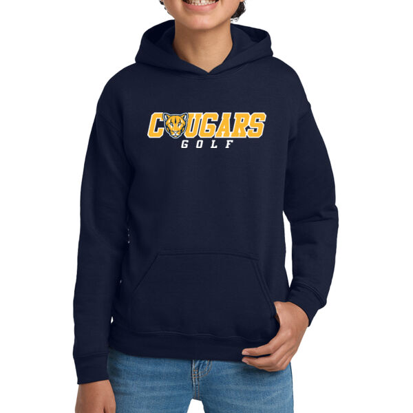 St. Catherine Golf Youth Navy Heavy Blend Hooded Sweatshirt Thumbnail