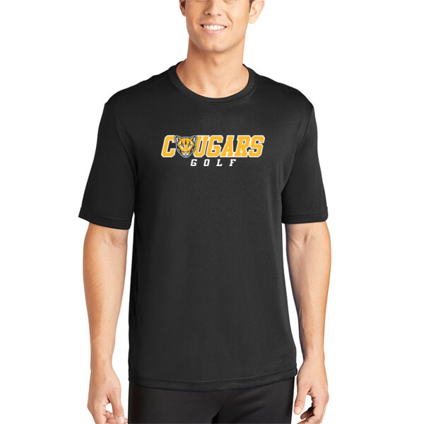 St. Catherine Black Golf PosiCharge Competitor Tee  Thumbnail