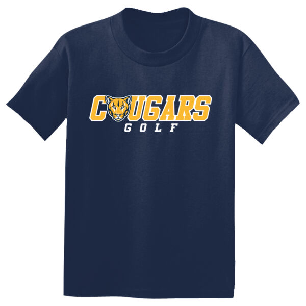 St. Catherine Golf Youth Navy PosiCharge Competitor Tee Thumbnail