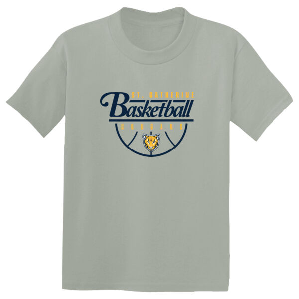 St. Catherine Basketball Youth Silver PosiCharge Competitor Tee Thumbnail