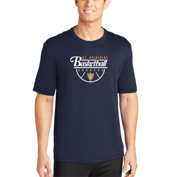 St. Catherine Basketball Navy PosiCharge Competitor Tee Thumbnail