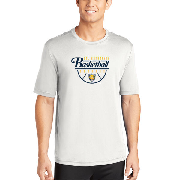 St. Catherine Basketball White PosiCharge Competitor Tee Thumbnail