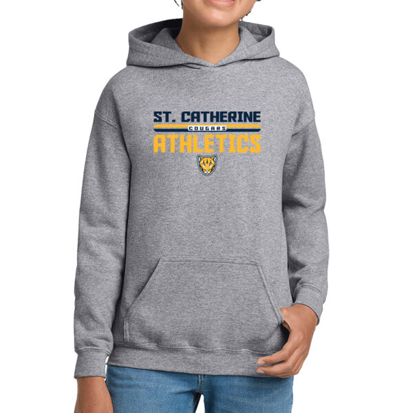 St. Catherine Athletics Grey Heavy Blend Hooded Sweatshirt Thumbnail