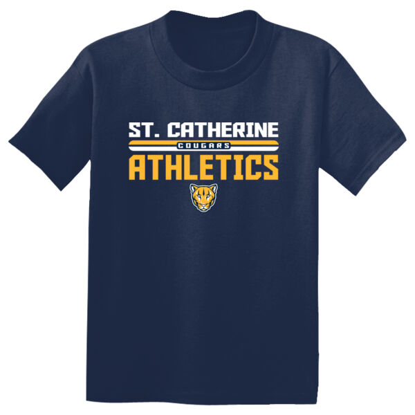 St. Catherine Athletics Youth Navy PosiCharge Competitor Tee Thumbnail
