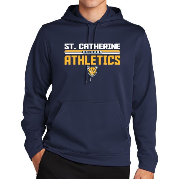 St. Catherine Athletics Navy Heavy Blend Hooded Sweatshirt Thumbnail