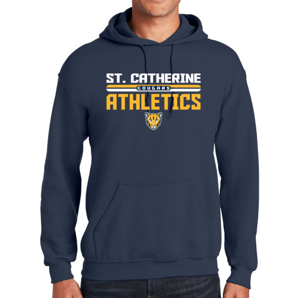 St. Catherine Athletics Navy Heavy Blend Hooded Sweatshirt Thumbnail