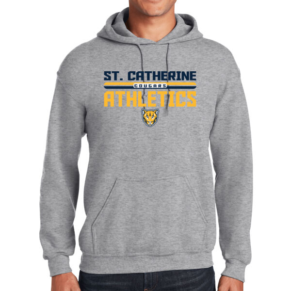 St. Catherine Athletics Grey Heavy Blend Hooded Sweatshirt Thumbnail
