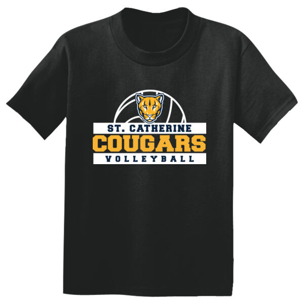 St Catherine’s CYO Volleyball Youth Black PosiCharge Competitor Tee Thumbnail
