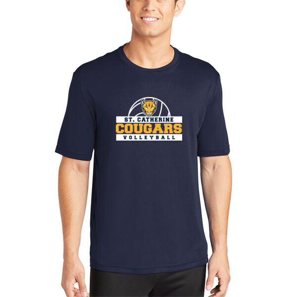 St Catherine’s CYO Navy Volleyball PosiCharge Competitor Tee Thumbnail