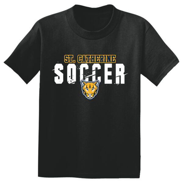 St Catherine’s CYO Soccer Youth Black PosiCharge Competitor Tee Thumbnail