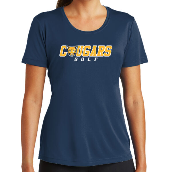 St. Catherine Golf Ladies Navy PosiCharge Competitor Tee Thumbnail