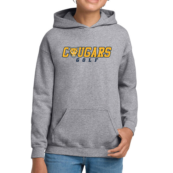 St. Catherine Golf Youth Grey Heavy Blend Hooded Sweatshirt Thumbnail