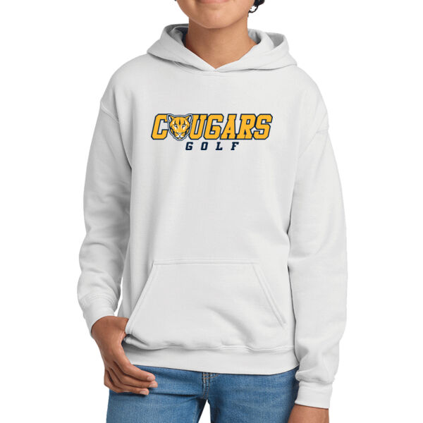 St. Catherine Golf Youth White Heavy Blend Hooded Sweatshirt Thumbnail