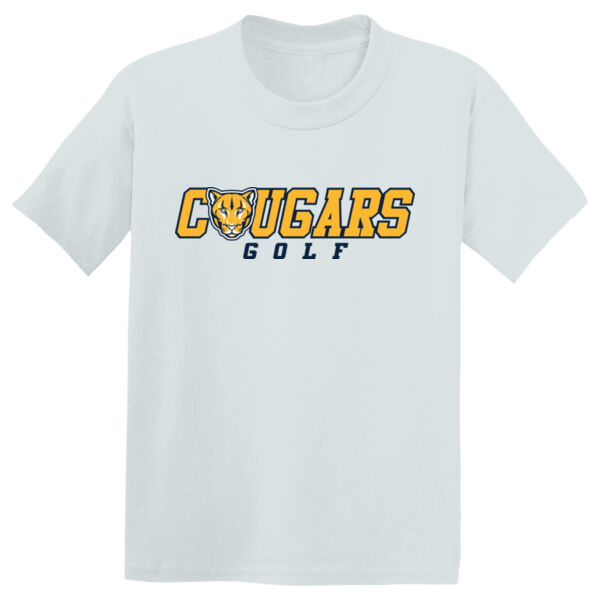 St. Catherine Golf Youth White PosiCharge Competitor Tee Thumbnail