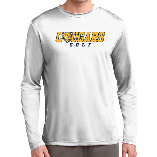 St. Catherine Golf White Long Sleeve PosiCharge Competitor Tee Thumbnail
