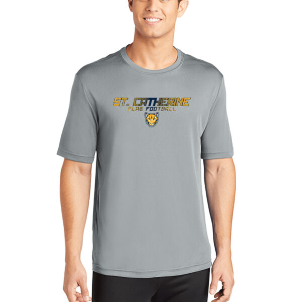 St. Catherine Girls Silver Flag Football PosiCharge Competitor Tee Thumbnail