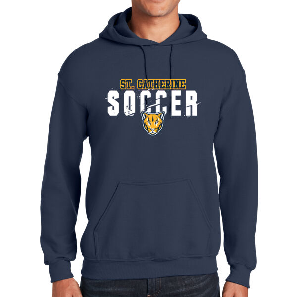 St Catherine’s CYO Soccer Navy Heavy Blend Hooded Sweatshirt Thumbnail