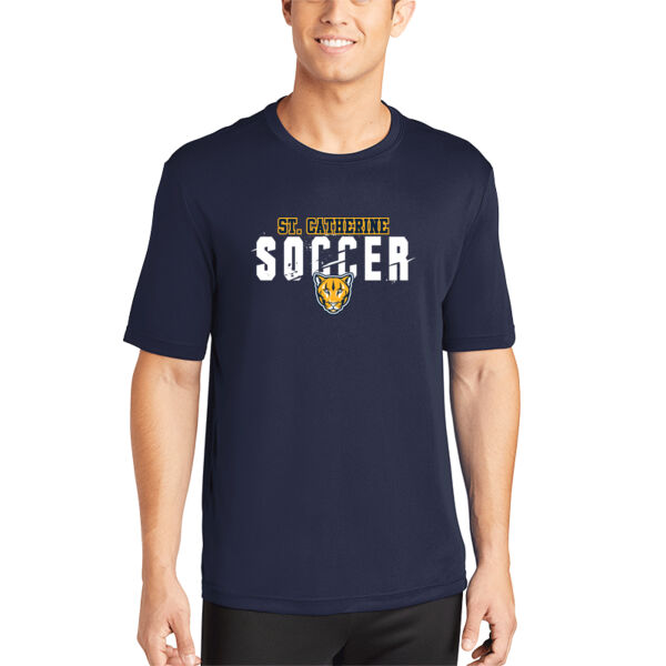St Catherine’s CYO Soccer Navy PosiCharge Competitor Tee Thumbnail